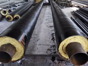 钢套钢蒸汽保温管