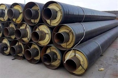 钢套钢蒸汽保温管